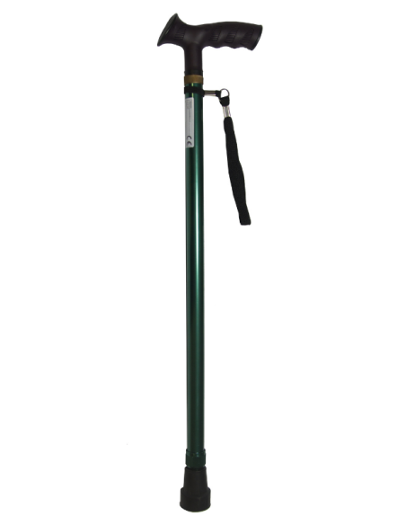 Muletilla de aluminio extensible y regulable en altura | Mango anatómico | Distintos colores