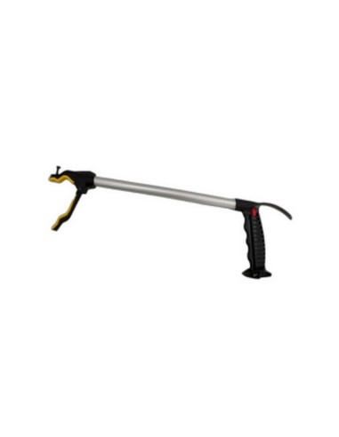 Pinza de alcance de aluminio con ganchos antideslizantes, imán y calzador | de 70 cm | Ally