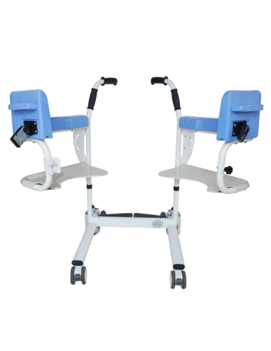 Silla de ducha/wc y transferencia Moovy