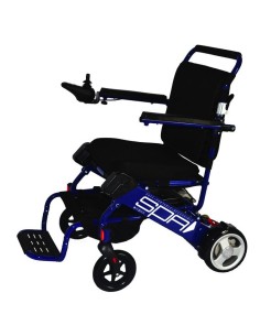 Silla de ruedas eléctrica plegable SPA 1461SE de 180W