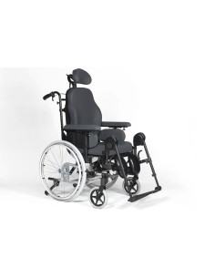 Silla de ruedas de posicionamiento basculante y reclinable Breezy Relax 2 Premium (incluye reposacabezas, cuña abductora y sopor