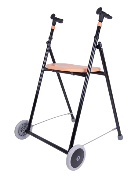 Andador plegable y regulable con asiento AIR-ON | FORTA