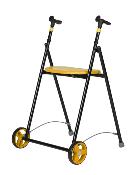 Andador plegable y regulable con asiento AIR-ON | FORTA