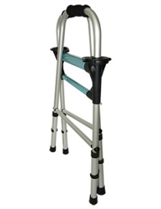 Andador de doble función fijo y plegable ADF 2