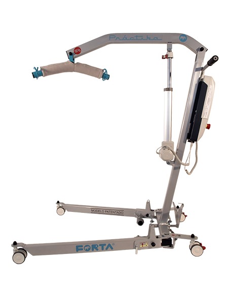 Grúa de elevación plegable Práctika con arnés incluido