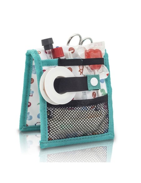 Organizador auxiliar de enfermería y pediatría para bata y/o pijama estampado | Pediatría con diseño infantil | KEEN´S Elite Bag