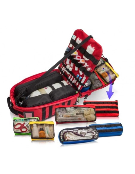 Mochila táctica sanitaria de rescate de Soporte Vital | PARAMED´S Elite Bags | en varios colores